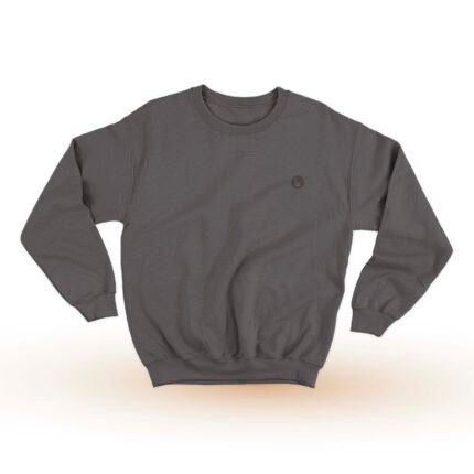 BUZO BASICO CUELLO REDONDO | GRIS HUMO