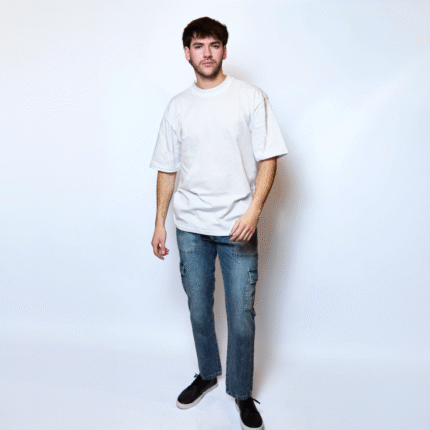 JEAN CARGO BAGGY AZUL