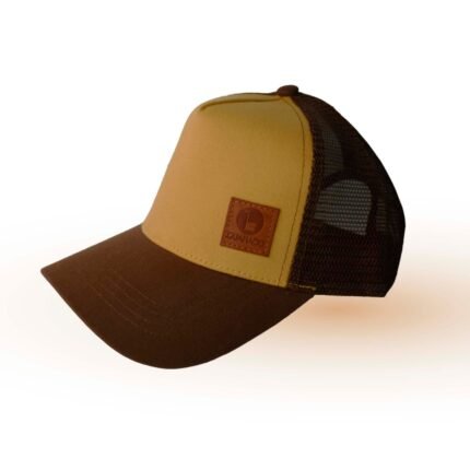 GORRA TRUCKER PREMIUM | MAIZ Y MARRON