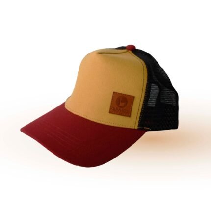 GORRA TRUCKER PREMIUM | MAIZ Y ROJO