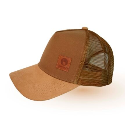 GORRA TRUCKER PREMIUM | MARRON CLARO