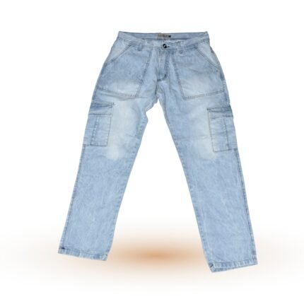 JEAN CARGO BAGGY CELESTE