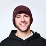 GORRO LANA FORRADO CON PELUCHE BORDO