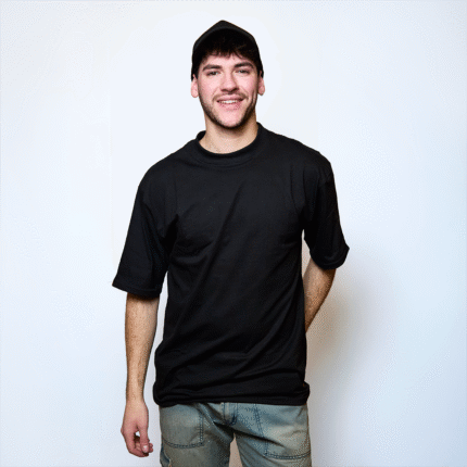 REMERA OVERSIZE NEGRA