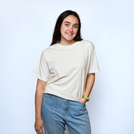 REMERA BASICA BLANCA