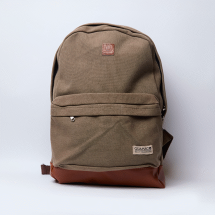 MOCHILA DE LONA CON PORTA NOTEBOOK <br> TATÚ