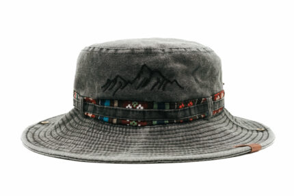 SOMBRERO AUSTRALIANO GRIS VINTAGE MONTAÑA