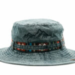 SOMBRERO AUSTRALIANO AZUL VINTAGE MONTAÑA