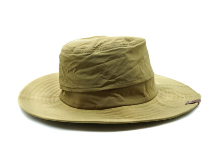 SOMBRERO AUSTRALIANO IMPERMEABLE CAQUI