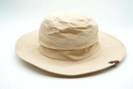 SOMBRERO AUSTRALIANO IMPERMEABLE CREMA