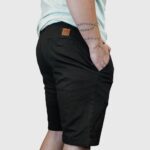 BERMUDA DE GABARDINA CORTE CHINO