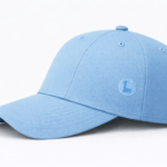GORRA BASEBALL PREMIUM CON VELCRO BORDADA AZUL CIELO
