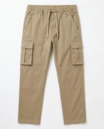 PANTALON CARGO GABARDINA BEIGE