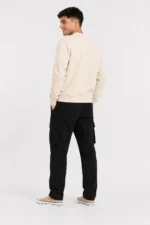 PANTALON CARGO GABARDINA NEGRO - Imagen 3