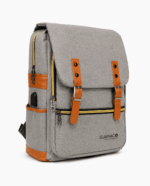 MOCHILA VINTAGE GRIS - Imagen 3