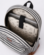 MOCHILA DE LONA CON PORTA NOTEBOOK <br> ZEBRA - Imagen 3