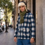 Camisaco-campera-gorro-aviador-Bufanda