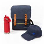 MOCHILA VINTAGE + BOTELLA TERMICA + GORRA O PILUSO A ELECCION - Imagen 2
